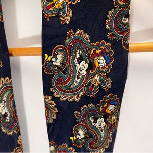 Disney Unlimited Navy Blue Vintage Mickey Vintage 80s Tie